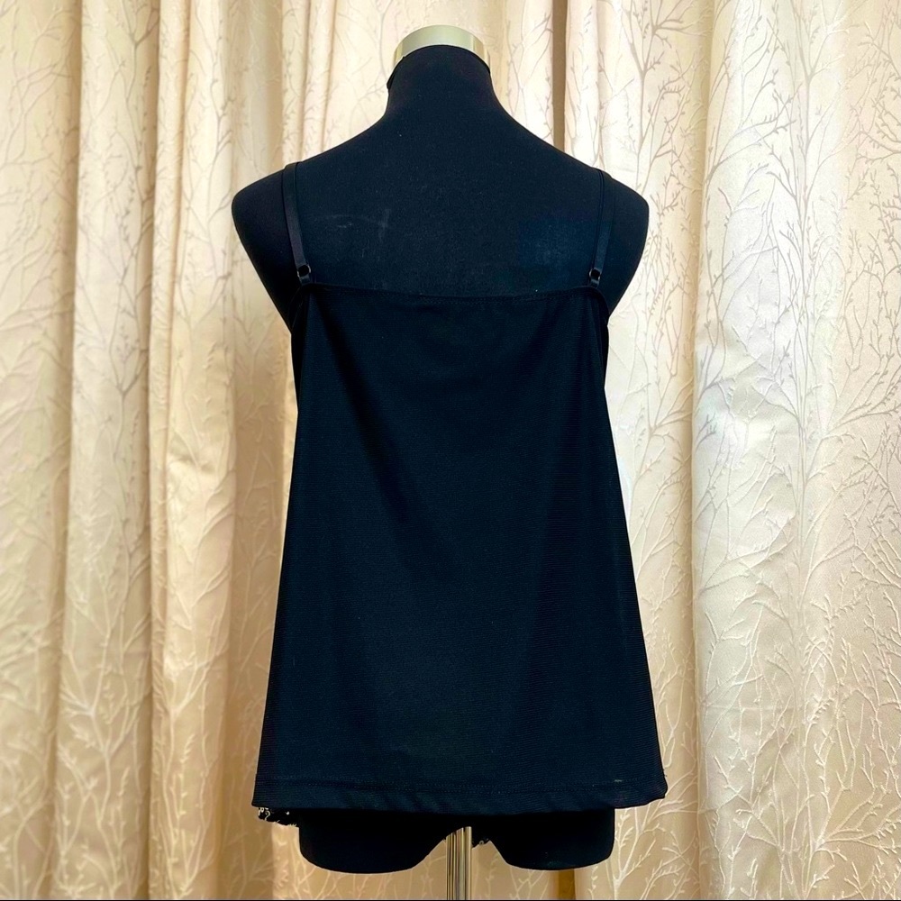 Black sequined top perfect for a night out - Picture 2 of 3